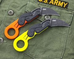 CRKT Navaja Karambit Kerambit PROVOKE ZAP VERDE ORIGINAL