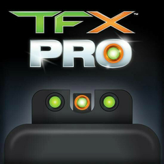 TRUGLO Miras TFX PRO Tritium y Fibra Optica Glock 17 19 19x 22 23 26 27 34 35 44 45
