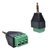 3.5mm Stereo Plug A Bornera Balun - PatagoniaTec Electronica