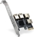 1 To 4 Pci-e 1x Slots Riser Card Expansion - Splitter - comprar online