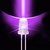 100 X Led Uv Ultravioleta 5mm Alto Brillo Luz Negra - comprar online