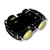 Kit Chasis Auto Robot 4wd 4 Motores Rover Arduino Negro