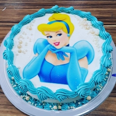 Feminino - Torta com Papel de Arroz - Tema da sua festa na internet