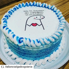 1kg Torta Sabores Diversos - Tema Flork : Bento Cake - comprar online