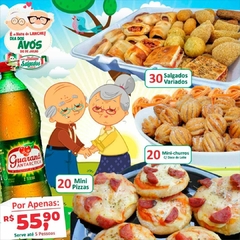 Hora Lanche - Dia Dos Avós : Salgados + Churros + Pizzas e Guaraná