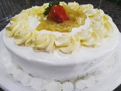 Torta : Sabor Creme Abacaxi (imagem ilustrativa)