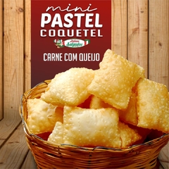 Mini Pastel de Carne c/ Queijo - Somente por encomenda (Não temos a pronto entrega)