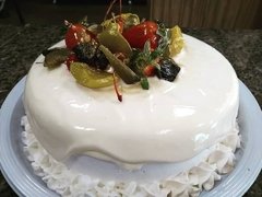 Torta Decoração de Natal - O kg - Frutas