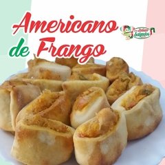 americano de frango salgados festa