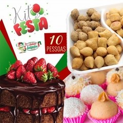 Kit Festa "Basic" 10 Pessoas - Torta 1kg - comprar online