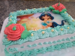 Feminino - Torta com Papel de Arroz - Tema da sua festa - loja online