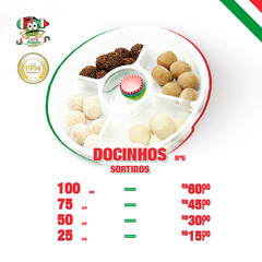 Docinhos Sortidos (Brigadeiro, Beijinho, Leite Ninho e Cajuzinho) Forminhas Nº06 Festa (Não escolhe) na internet