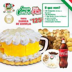 Kit Dia Dos Pais nª05 - Torta Tema Caneca de Cerveja