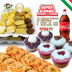 PROMOÇÃO! HERÒIS DA SAÙDE - Combo Hora do Lanche c/ Bolo no Pote!!