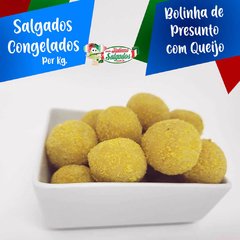 Fabrica de Salgados Congelados Goiânia Italiano Salgados Bolinha de Presunto com Queijo