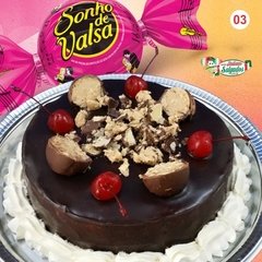Torta Bolo Sonho de Valsa aniversário