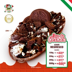 Ovo de Colher Chocolate C/Pedaços de Negresco (Opção Nª1) - Páscoa - 350g aprox. - comprar online