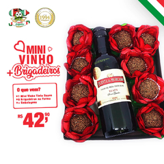 Mini Vinho Suave + Brigadeiros (Na Caixa) - comprar online