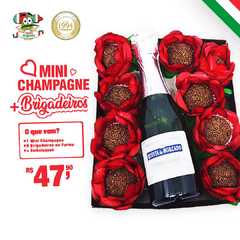 Mini Champagne + Brigadeiros (Na Caixa) - comprar online