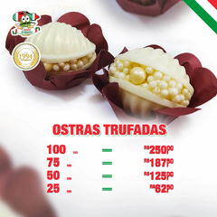 Mini Ostras de Chocolate - Trufado (Fazemos por encomenda) - comprar online