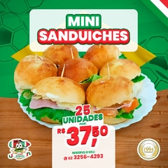 Promo: Setembro é Brasil - Mini Sanduíche (Natural) por encomenda