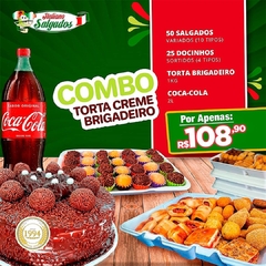 COMBO TORTA CREME BRIGADEIRO - 1kg - comprar online