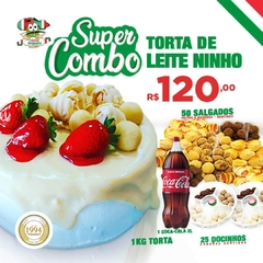 Super Combo Torta Leite Ninho C/ Torta de 1kg - comprar online