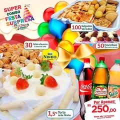 Super Combo Festa Surpresa c/ Torta 1,5kg na internet