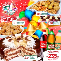 Super Combo Festa Surpresa c/ Torta 1,5kg - comprar online