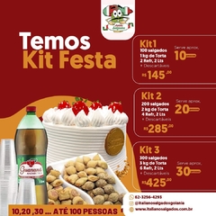 Kit Festa 10, 20 ou 30 Pessoas - c/ Descartáveis