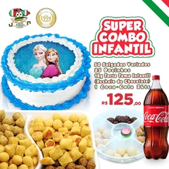 Super Combo Infantil - Torta 1kg - Feminino (Tema a escolha do cliente) - comprar online