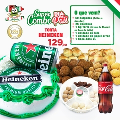 Super Combo C/ Torta Tema Cerveja Heineken - comprar online