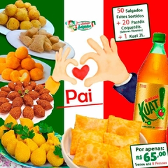 Hora Lanche - Mês Dos Pais : Salgados Fritos + Mini Pastéis e Refri Kuat - comprar online