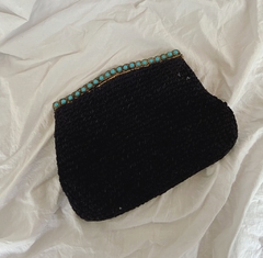 Clutch de veludo Italia handmade