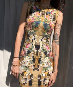 Vestido Alexander Mcqueen Hummingbird - loja online