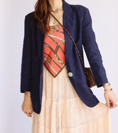 International Scene Navy Blue Blazer - buy online