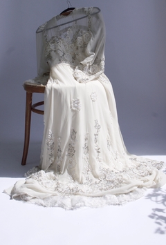 Vestido de Noiva 70's Vintage - loja online