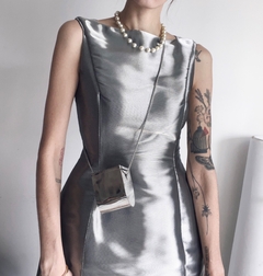 Vestido metálico Dior 2014 na internet