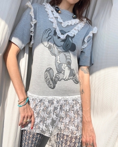 Camiseta Mickey Upcycling