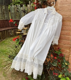 Robe branco 50’s Vintage - Frou Frou Vintage – Vintage Store