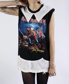 Camiseta Iron Maiden Upcycling - Frou Frou Vintage – Vintage Store