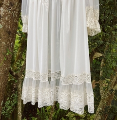 Robe branco 50’s Vintage - comprar online