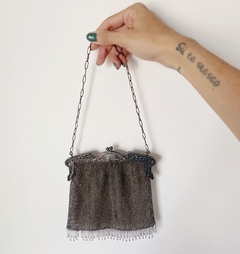 Bolsa Vintage malha de metal - comprar online