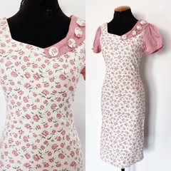 Vestido floral 80's Joyaly