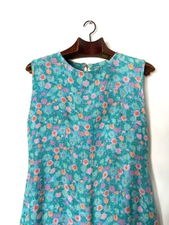 Vestido 60's floral na internet