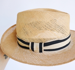 Chapéu de palha Borsalino - Frou Frou Vintage – Vintage Store