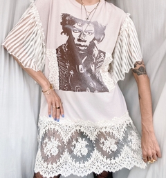 Camiseta Upcycling Jimi Hendrix - Frou Frou Vintage – Vintage Store