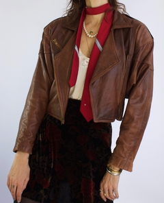Jaqueta de couro Liz Roberts - comprar online