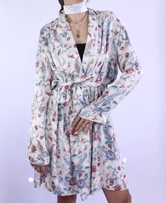 Robe de cetim de seda Derek Rose - loja online