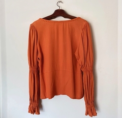 Imagem do Blusa Peasant terracota